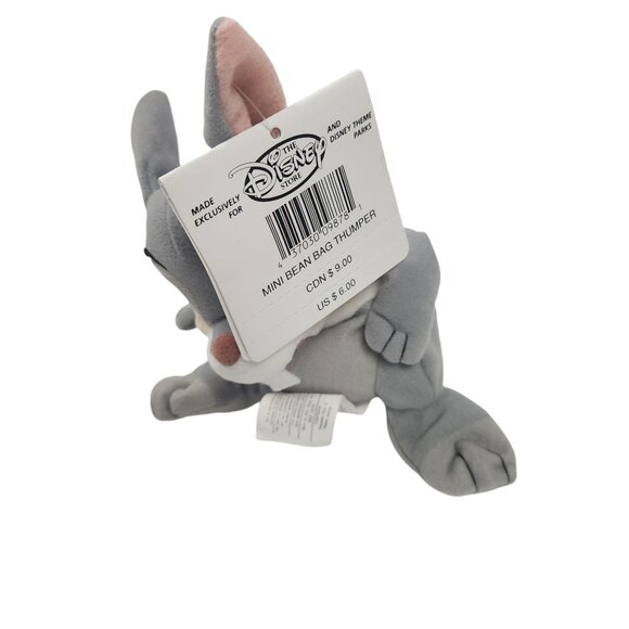 The Disney Store Thumper the Bunny Bambi Mini Bean Bag Plush 9" NWT - Picture 7 of 8